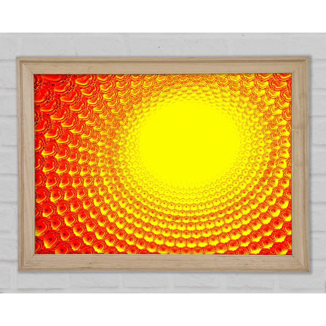 Rays Of The Golden Sun - Einzelne Bilderrahmen Kunstdrucke