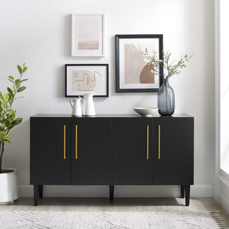Jennerett 58'' Sideboard, Matte Black