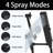 10'' Rainfall Shower Head, Dual Shower Head Combo, Adjustable Extension Arm, 71'' Hose-124813740