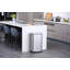 Stainless Steel Step On Kitchen Trash Can-120161115-120161116