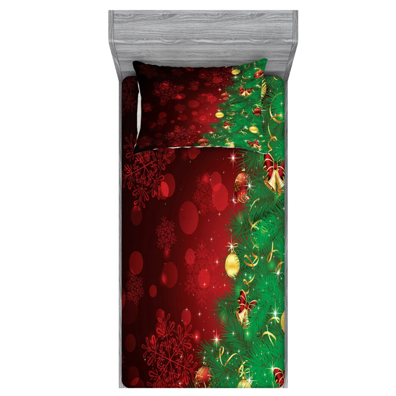 Microfiber Sheet Set, Twin Sheet Set with Fitted Sheet