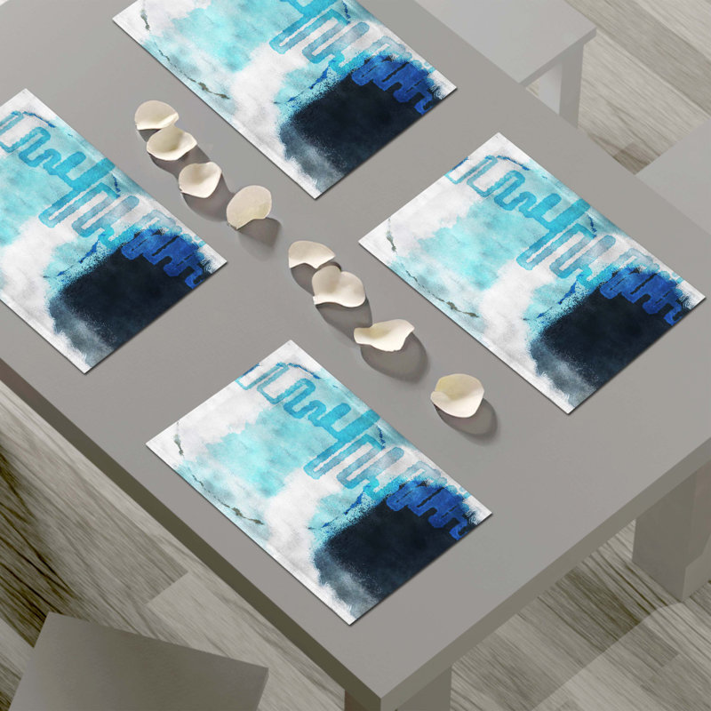 Polyester Abstract Placemat