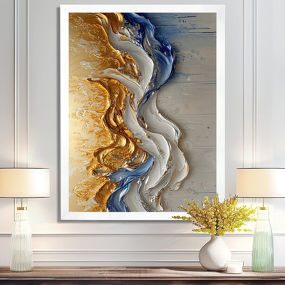 Queenborough - Abstract Canvas Art Print