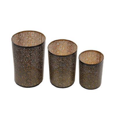 12'' H Iron Tabletop Votive Holder