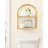 Carrizales Arched Rattan Wall Shelf