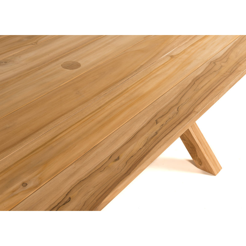 Lakewood Outdoor Teak Dining Table, Natural