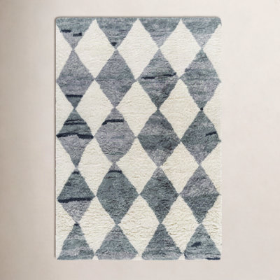 Anemone Hand-Tufted Moroccan Shag Rug