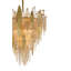 Lustre à niveaux unique à 12 lumières Aurick