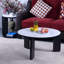 Ensemble de 2 tables basses gigognes rondes