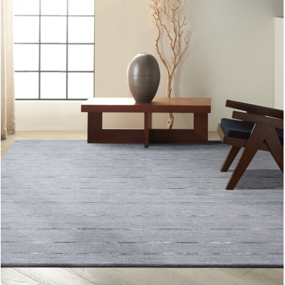 Solid Colour Hand Woven Area Rug