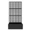 Pot de fleurs 71 x 35 x 16 po en métal avec treillis pour plantes grimpantes-692406379
