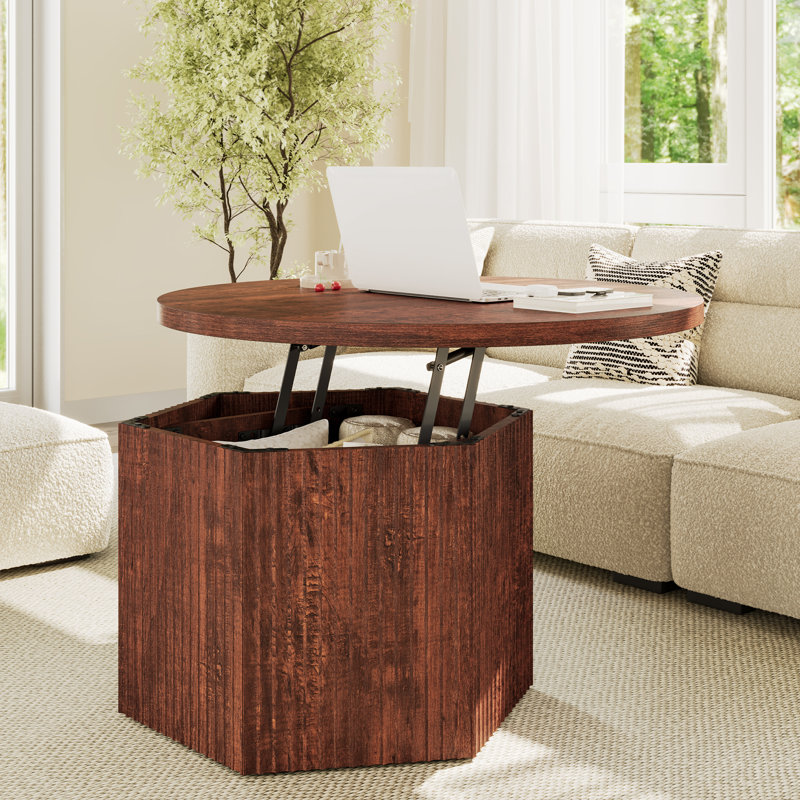 Table basse Torron, Mahogany