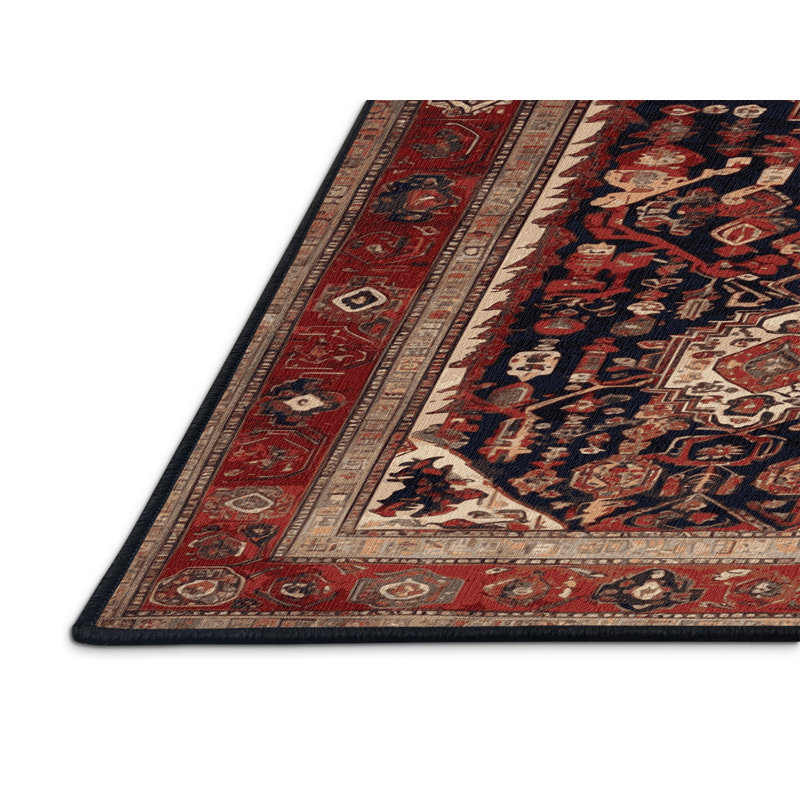 Tapis brun lavable à la machine