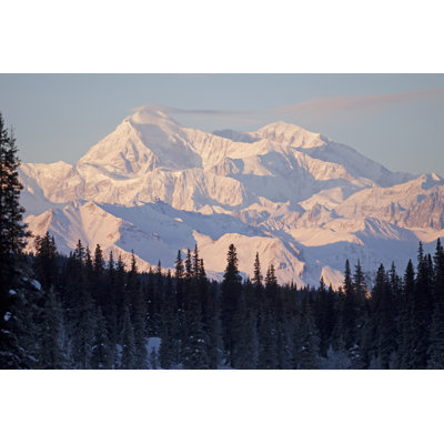 Mont Denali par Alaska_Icons - Photographie sur toile tendue