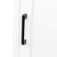 Armoire à vin modulaire blanche pour la salle à manger, le rangement, l'artisanat, le vin et les décorations, l 39,17 po