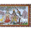 Shyama Sundar Krishna avec Radha | Aquarelle sur toile faite à la main