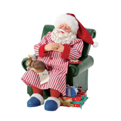 Figurine animée de ronflement possible Père Noël