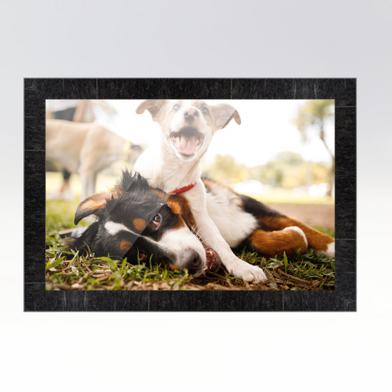 Cadre photo en bois massif Bordeaux, L 17 po x H 21 po