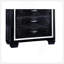 1 pièce, commode crocodile style contemporain, poignée en croûte de diamant, queue d'aronde anglaise, 5 tiroirs, finition miroir noir de 3 m-1360246198