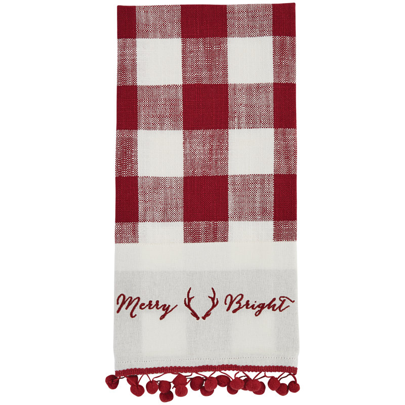 Leliea Plaid Dishtowel Set Of 2