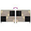 Solid Wood Rectangle Accent Chest
