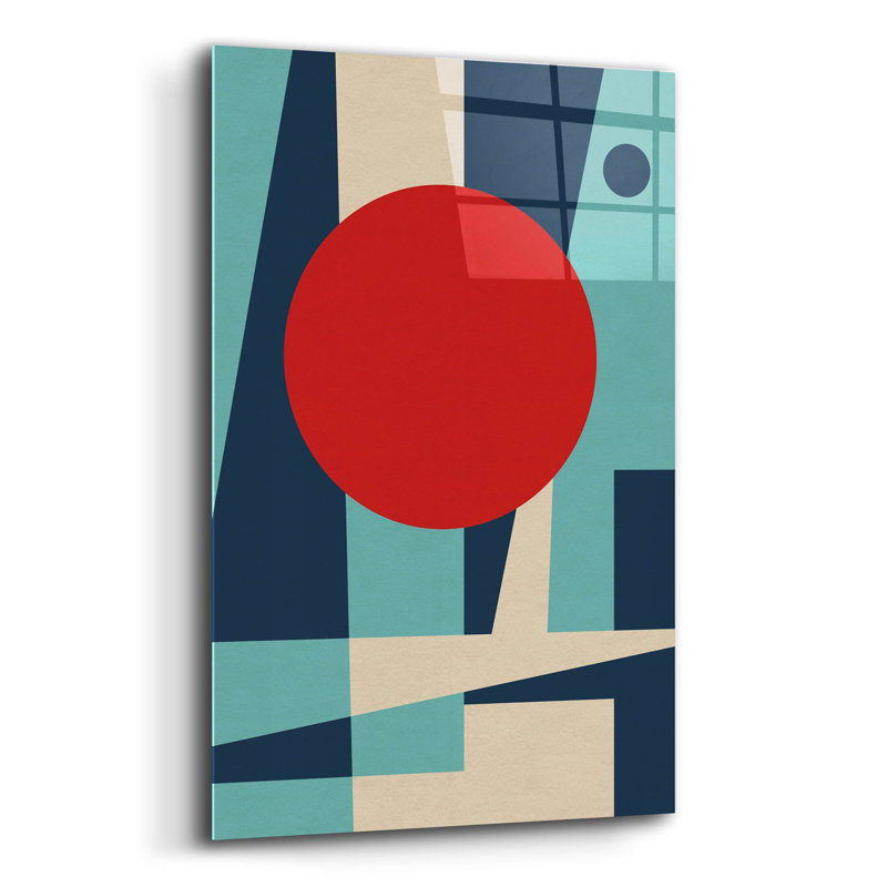 «Mid Century Modern 3» sur plastique / acrylique par Gary Williams, H 16 po x l 12 po x P 0,13 po