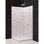 SlimLine 32" W x 76.75" H Framed Square Shower Stall and Base Included