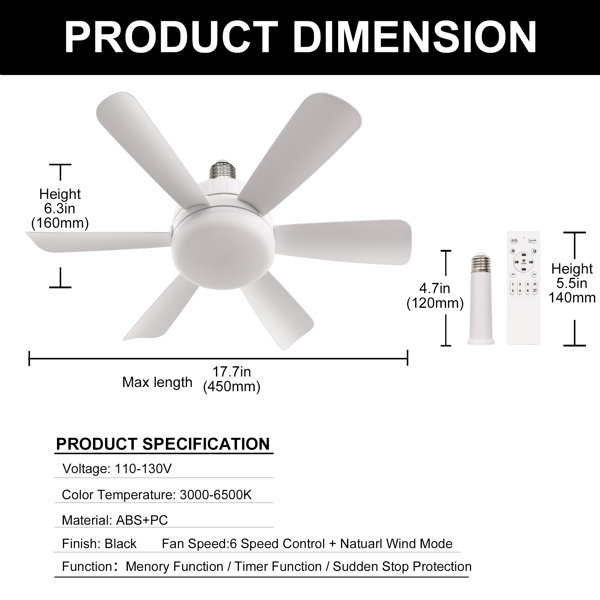 Dimensions du produit