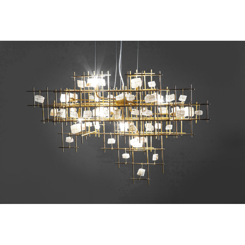 Stone Mobile Pendant Light