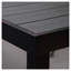 Outsunny 75" Rectangular Outdoor Dining Table for 8, Aluminum Patio Table with Metal Frame, Black