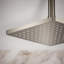 Honesty 8" Single-Function Wall or Ceiling-Mount Square Rainhead, Square Rain Showerhead 1.75 GPM-1021547416