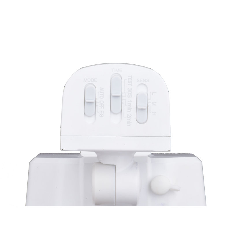 Dualux 3 - Head LED Battery Powered Dusk to Dawn Outdoor Security Area Light with Motion Sensor