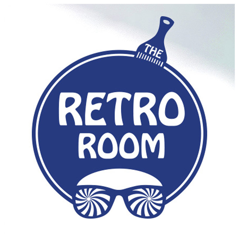 Wall Decal, Dark Blue, Medium