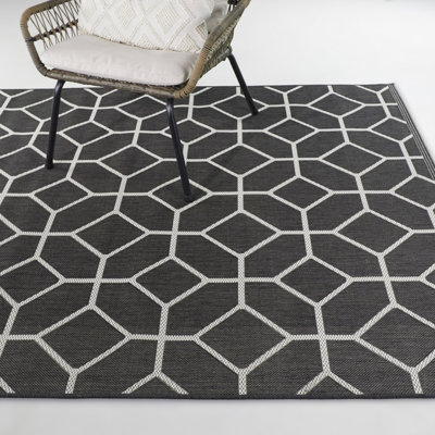 Aronne Geometric Indoor / Outdoor Rug