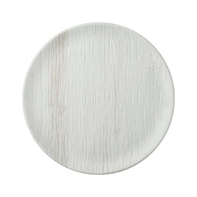 6-Piece Wood Grain 9" Melamine Plate