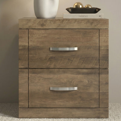 Avigail 20.31" 2 Drawer Nightstand