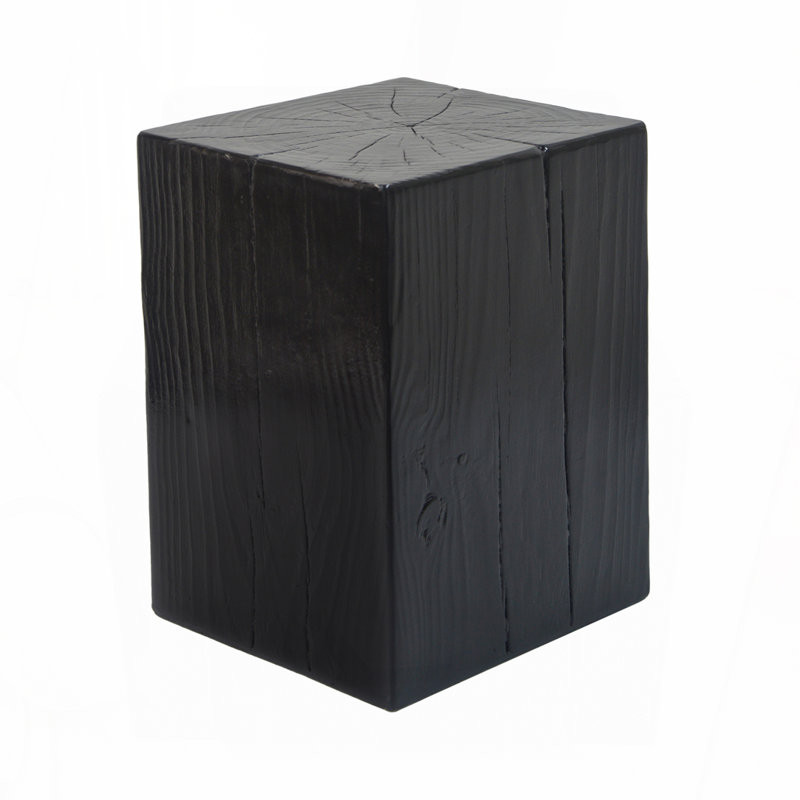 End Table, Black, H18"