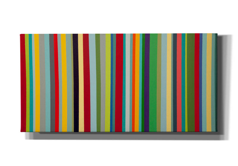  «Fox and Snake» par Rich Monet, art mural sur toile, 40 po x 20 po, 20" H x 40" W