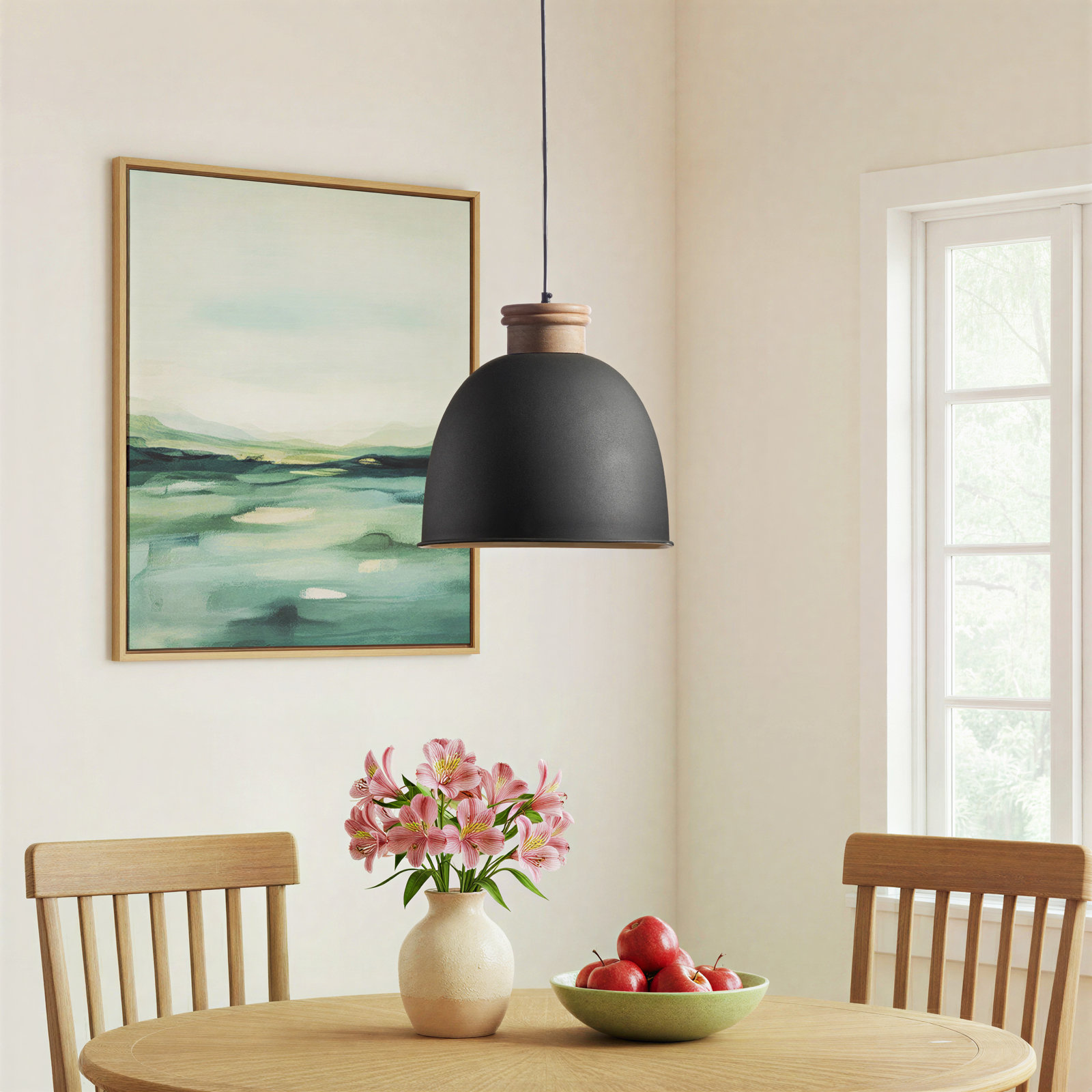 Frank 1 - Light Single Bell Pendant