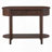 Curved Design Console Table with Drawers-7181350