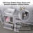  36" Single Bathroom Vanity Set with Vessel Sink, Manufactured Wood Top, Faucet, Drain-1970400901-1970400900