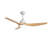 Ladedra 52'' 3-Blade Modern Ceiling Fan With LED Light and Remote Control-1998015919