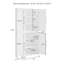 Garde-manger 71 po Roarke