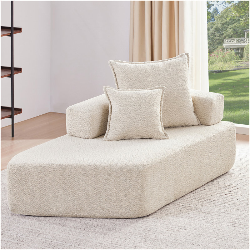 Structure spéciale pour canapé modulaire surdimensionné en U surdimensionné, canapé de plancher Boucle de luxe, canapé compressible convertible, canapé spacieux rempli de mousse pour le salon, 2 couleurs