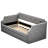 Upholstered Daybed With Trundle-1892326625