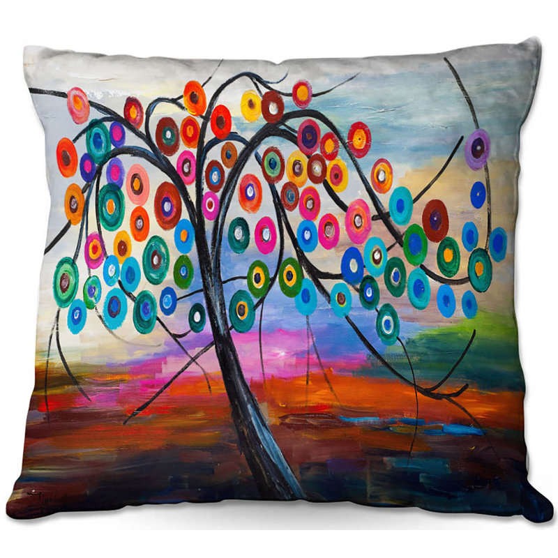  Coussin Couch Color Tree X, 16 po x 1 po