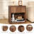 Night Stand Fluted Nightstand With Drawers, Wood Bedside Table With Storage, Farmhouse Bed Side Table For Bedroom, Sofa End Tables Living Room	-1666484355