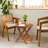 18.In Round Patio Folding Wood Side Table-2110701184