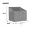 All-Weather Outdoor Armchair Cover
