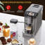 Machine à espresso 4 en 1 entièrement automatique avec moulin à café conique et mousseur à lait, machine à café à écran tactile pour café au lait, cappuccino et américain